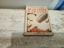 C1 Jules VERNE De la Terre a la Lune JAQUETTE ROUTIER Hachette 1947 SF