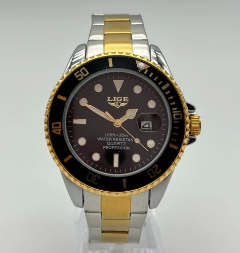 Montre acier quartz - montre,