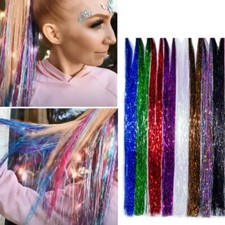 Extensions De Cheveux À Paillettes Scintillantes 1 Sac Mèches De Cheveux /