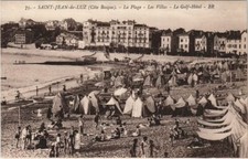 CPA St Jean de Luz La Plage,Les Villas,Le Golf Hotel FRANCE (1123487)