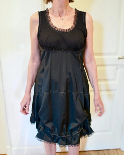 Robe bai amour noire - noire, vintage