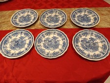  6 assiettes Plates anciennes