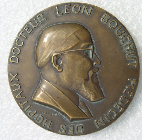 Medaille docteur leon - leon, bouchut