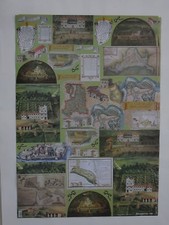 Papier découpage, serviette