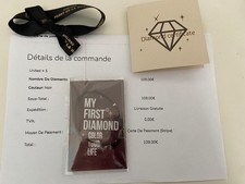 BRACELET HOMME DIAMANT ET ARGENT