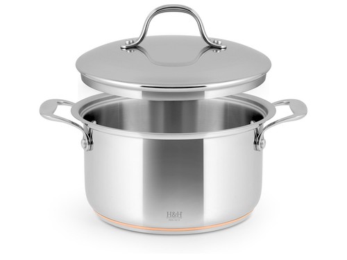 Casserole haute acier inox - casserole,