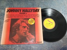 JOHNNY HALLYDAY: lp 33t impact label jaune (+rar)