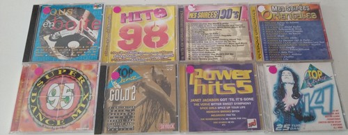 Lot anciens cd - de,