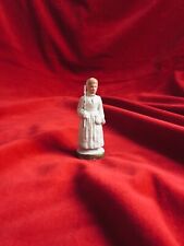 1 Sujet de baptême communion ancien en plâtre, poupée folklorique religion