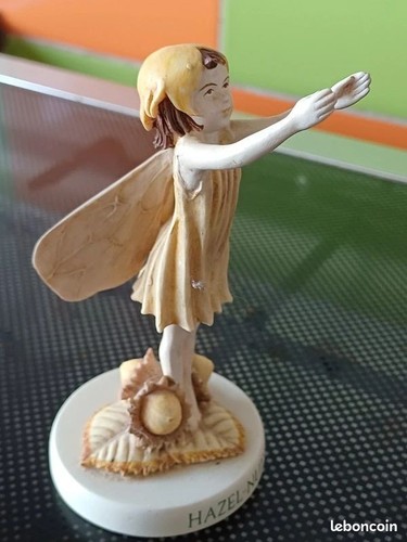 Figurine fée noisette flower - figurine,