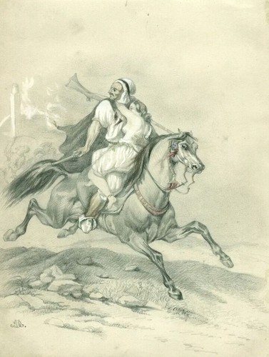 Enlèvement harem cheval - du,