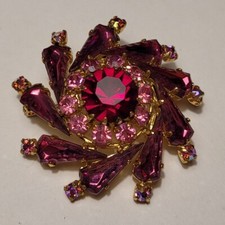 BIJOU BROCHE FLEUR VINTAGE