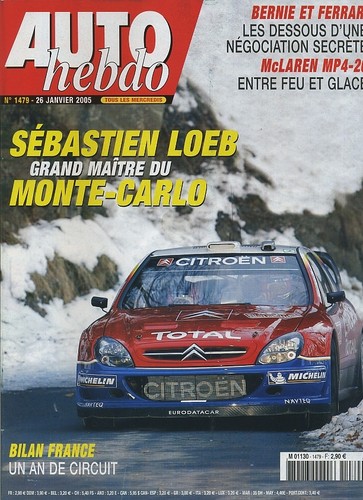 Auto hebdo 1479 - hebdo, 26/01/2005