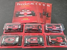 Lot de 6 Ferrari F1  Neuves éch. 1:43  1/43  dont  1 Hors série