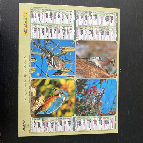 2004 calendrier almanach - calendrier,