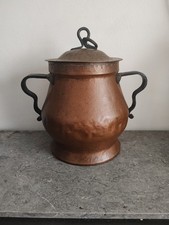 Magnifique Chaudron En Cuivre