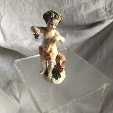 BACCHUS PORCELAINE DE CAPO DI MONTE 19 EME SIECLE 