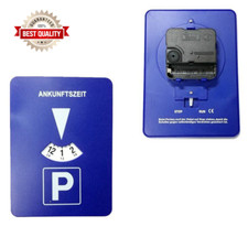 Disque de Stationnement à Horloge Automatique Disque Bleu Auto à Pile