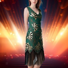 Robe à paillettes pour femme