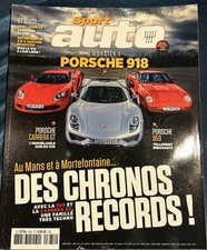 SPORT AUTO SportAuto 635 Décembre 2014 Porsche 918 959 Carrera GT Ariel Atom V8
