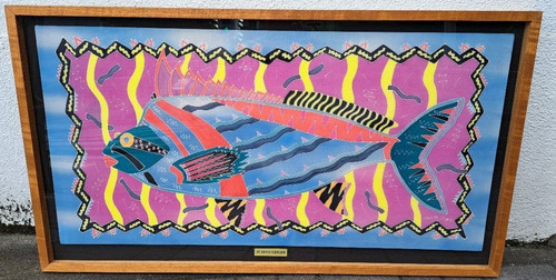 Art textile sérigraphié
