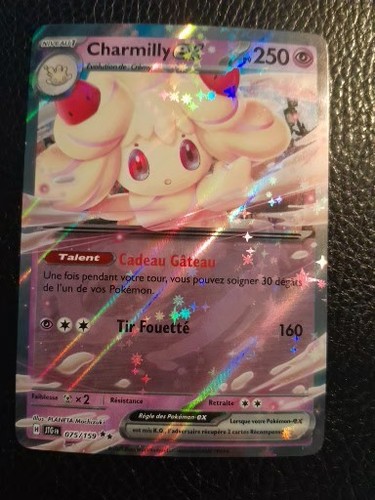 Carte pokémon charmilly ex - carte,