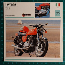 Photo Moto Laverda 750 SF - FICHE TECHNIQUE ( F 41 )