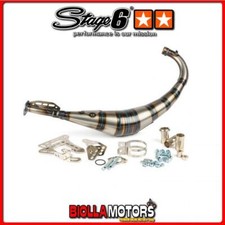 S6-9118903 POT D'ECHAPPEMENT (NO SILENCIEUX) Stage6 Streetrace Derbi / Minarelli