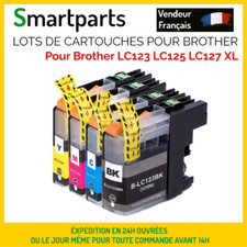 Lots de Cartouches Compatibles avec Brother LC123 LC125 LC127 XL