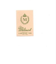 Carte  parfumée ANCIENNE  MOLINARD