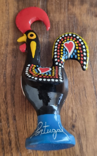 Figurine coq portugais - portugais, de
