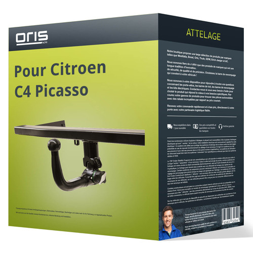 Attelage pour citroen - citroen, c4