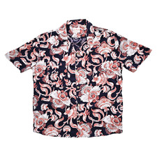 New LVC Levi's Vintage Clothing 1950s Hawaiian Shirt Rayon L Repro SS15