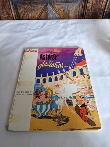 Asterix gladiateur dos blanc - asterix,