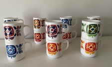 lot de 14 tasses vintage MOBIL