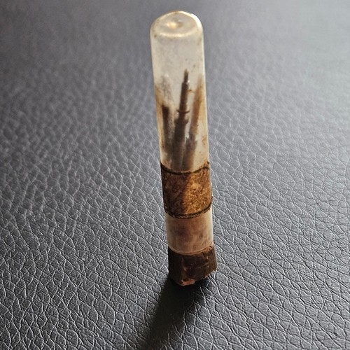 Tube verre contenant tiges - verre,