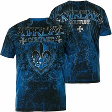 Xtreme Couture Par Affliction T-Shirts Smithsonian Tattoos Biker MMA UFC X1479