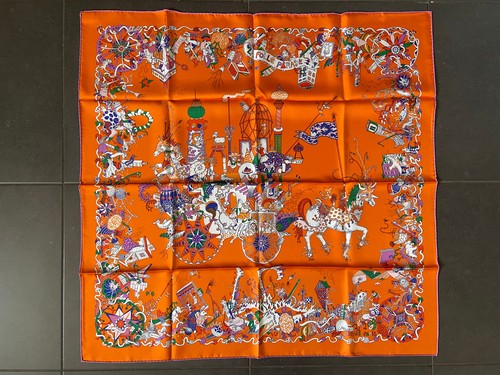 Foulard carré hermès - carré,