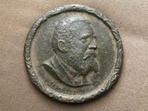 Politique rare plaque en - ,