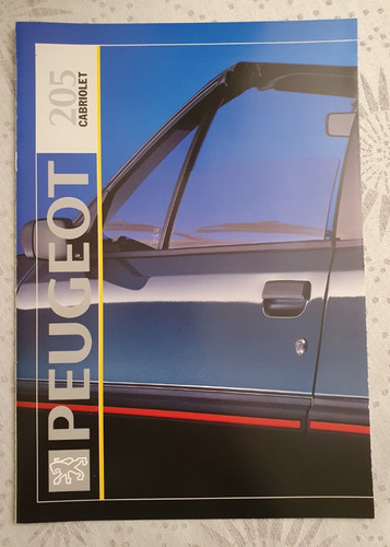 Catalogue peugeot 205 - catalogue,