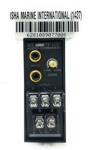 Rdl lc2 combineur audio - rdl, tx-lc2