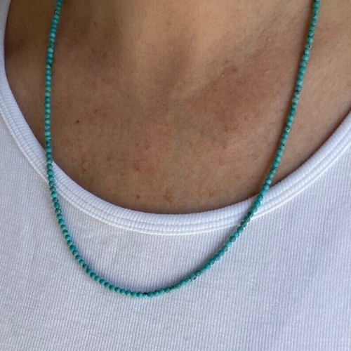 Collier homme femme perles