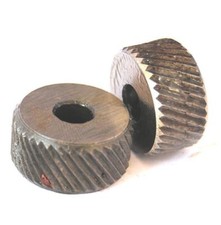 Paire De 3/4 Diamètre HSS Molettes Rude KN12 pour Tour Moletage Outil Diamant