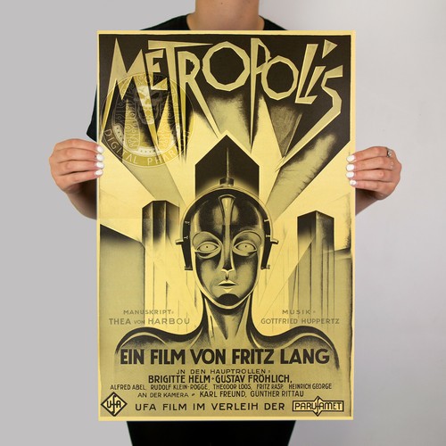 Affiche film métropolis - affiche,