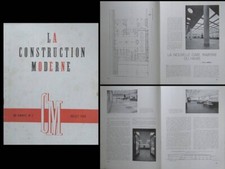 CONSTRUCTION MODERNE n°7 1948 GARE MARITIME LE HAVRE, BARRERE