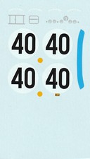 Décal Ferrari 166P Le Mans 1965  1:32