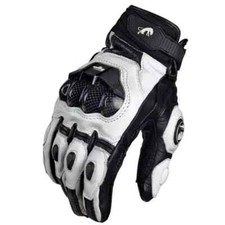 Gants moto cuir homme - , noir