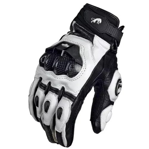 Gants moto cuir homme - , noir