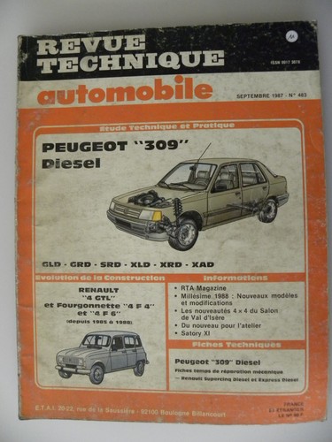 Revue technique automobile - revue,