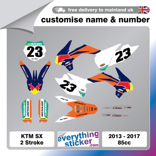 Custom ktm graphics kit - ktm,
